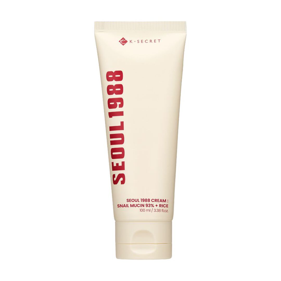 K-SECRET  SEOUL 1988 Cream : Snail Mucin 93% + Rice - 100ml