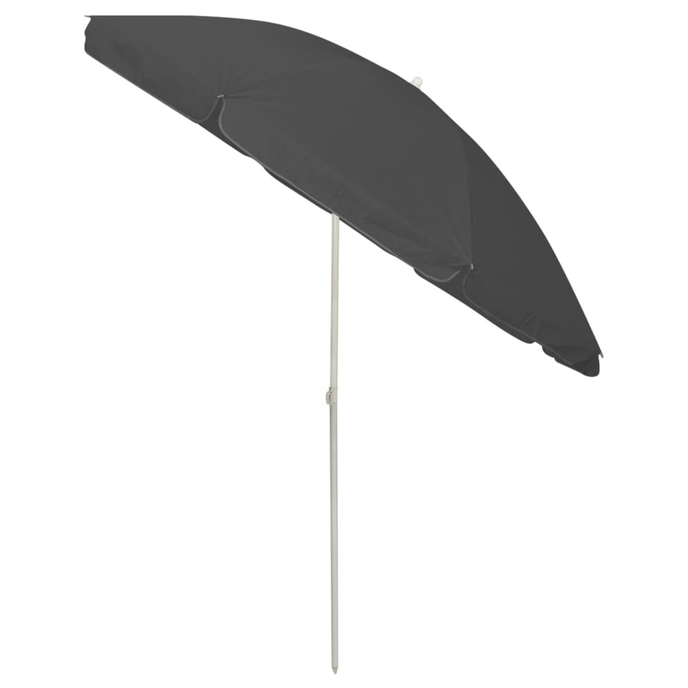 Parasol de plage 240 cm anthracite