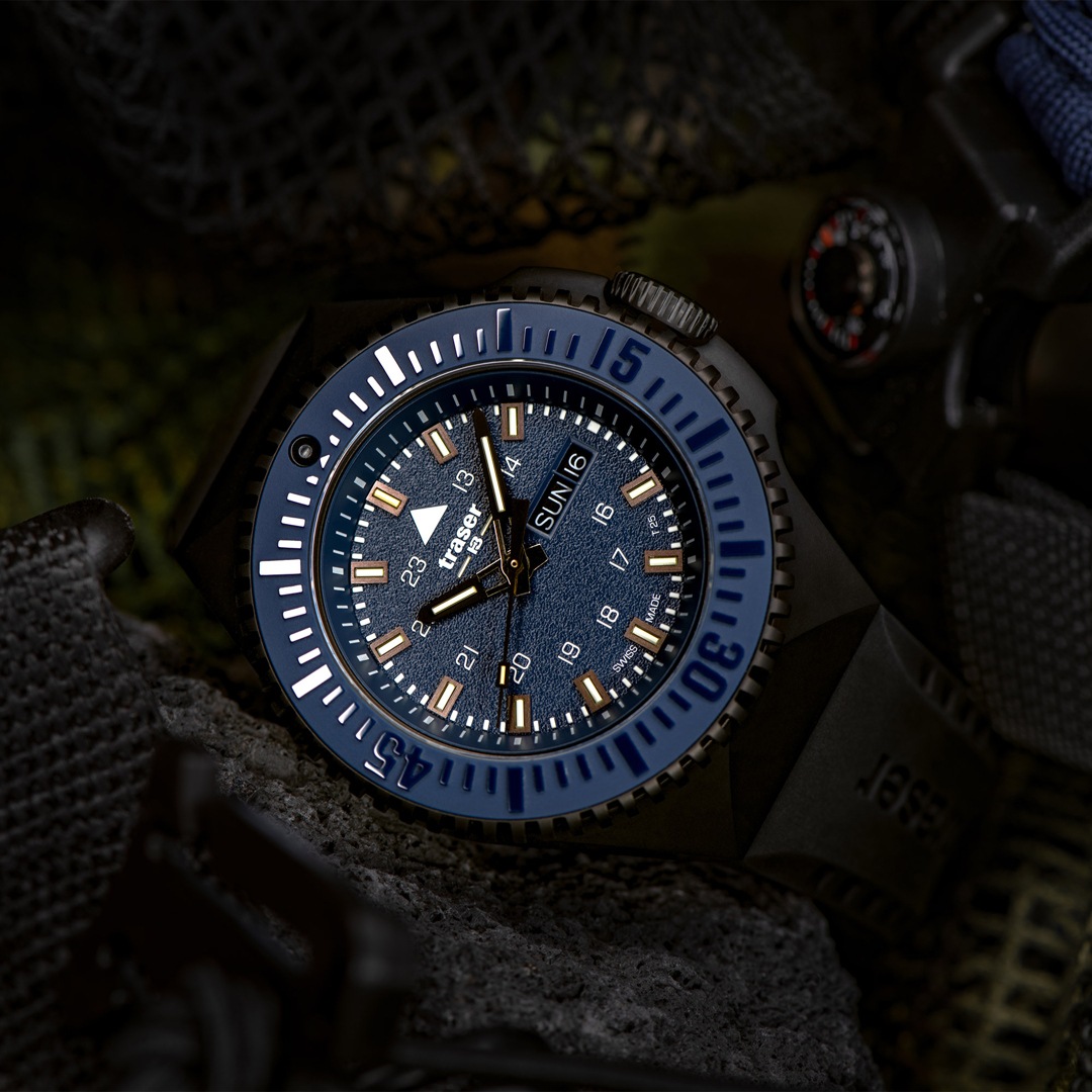 traser P69 Black Stealth Blue