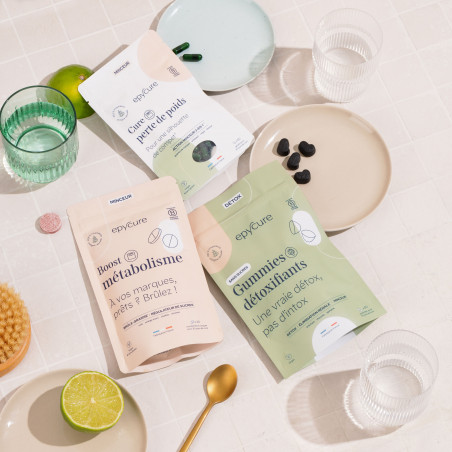 Epycure Laboratoire Pack Detox & Brûle graisse 3 mois