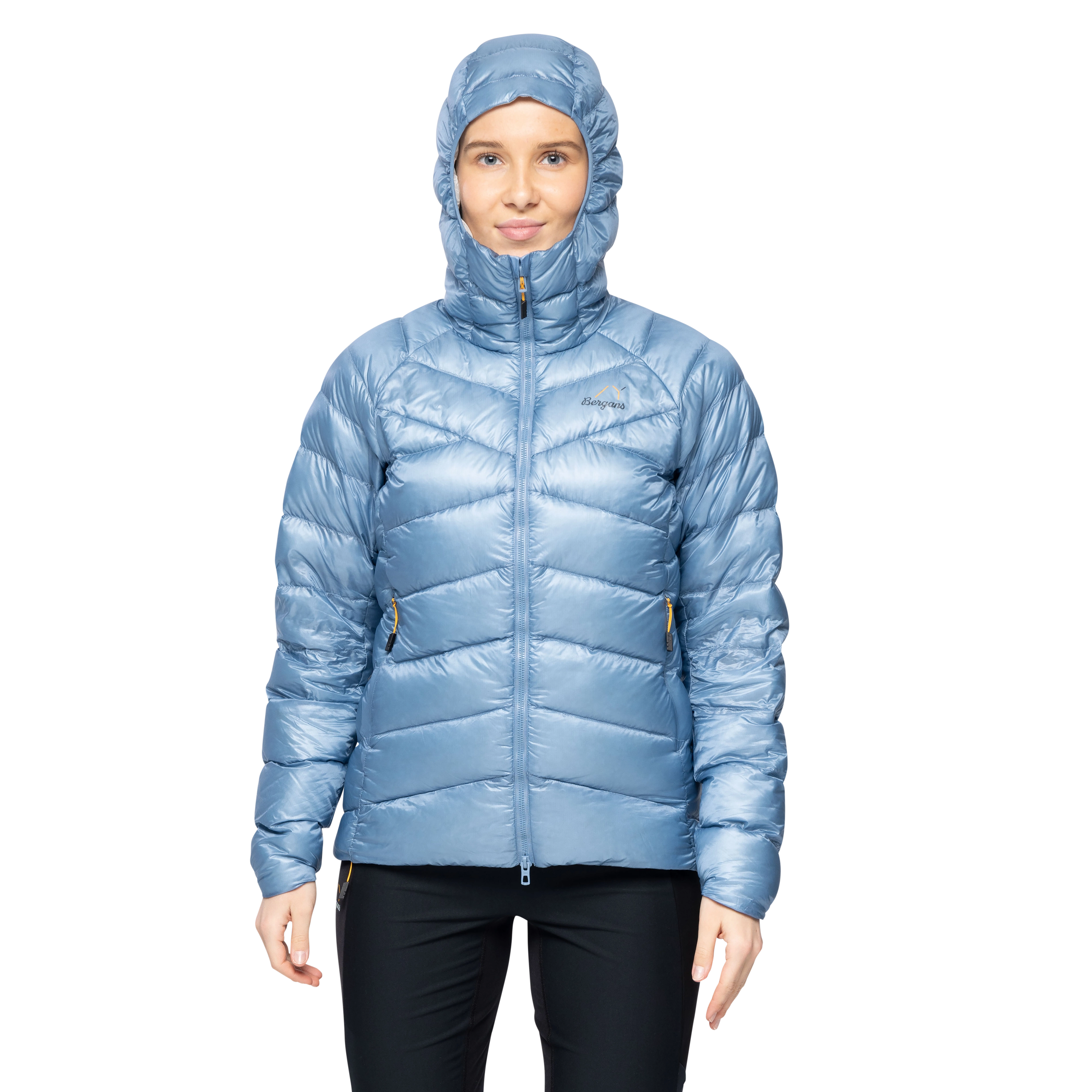 Y LightLine Weightless Down Jacket Hood Women Elemental Blue