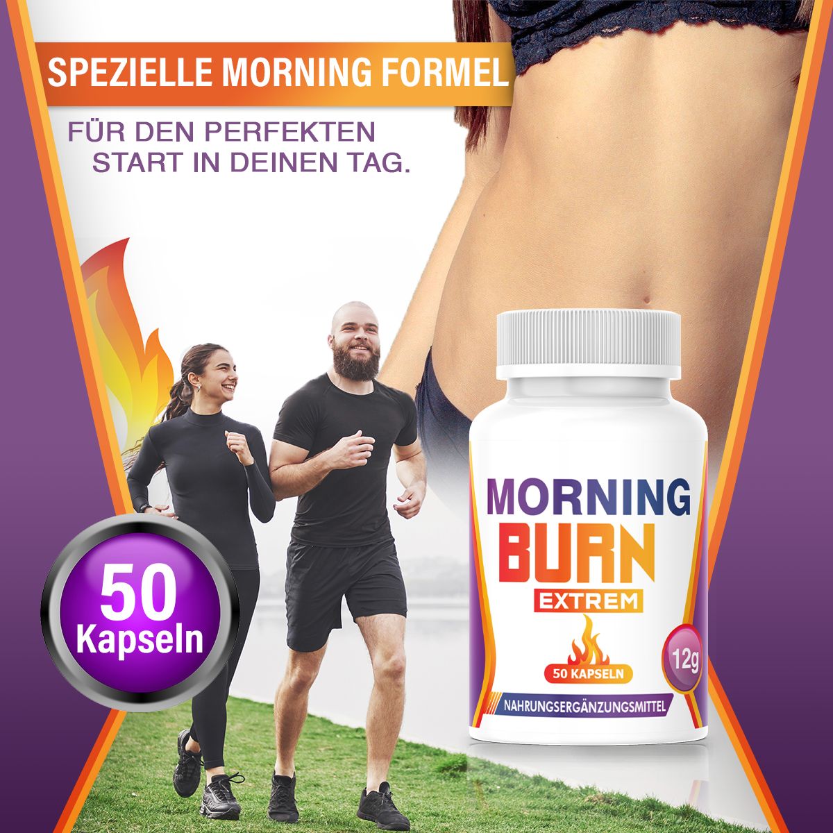 Saint Nutrition® | Morning Burn | Kapseln zum Abnehmen