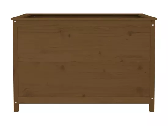Jardinière bac lit surélevé marron 119.5 x 82.5 x 78 cm 02_0039780