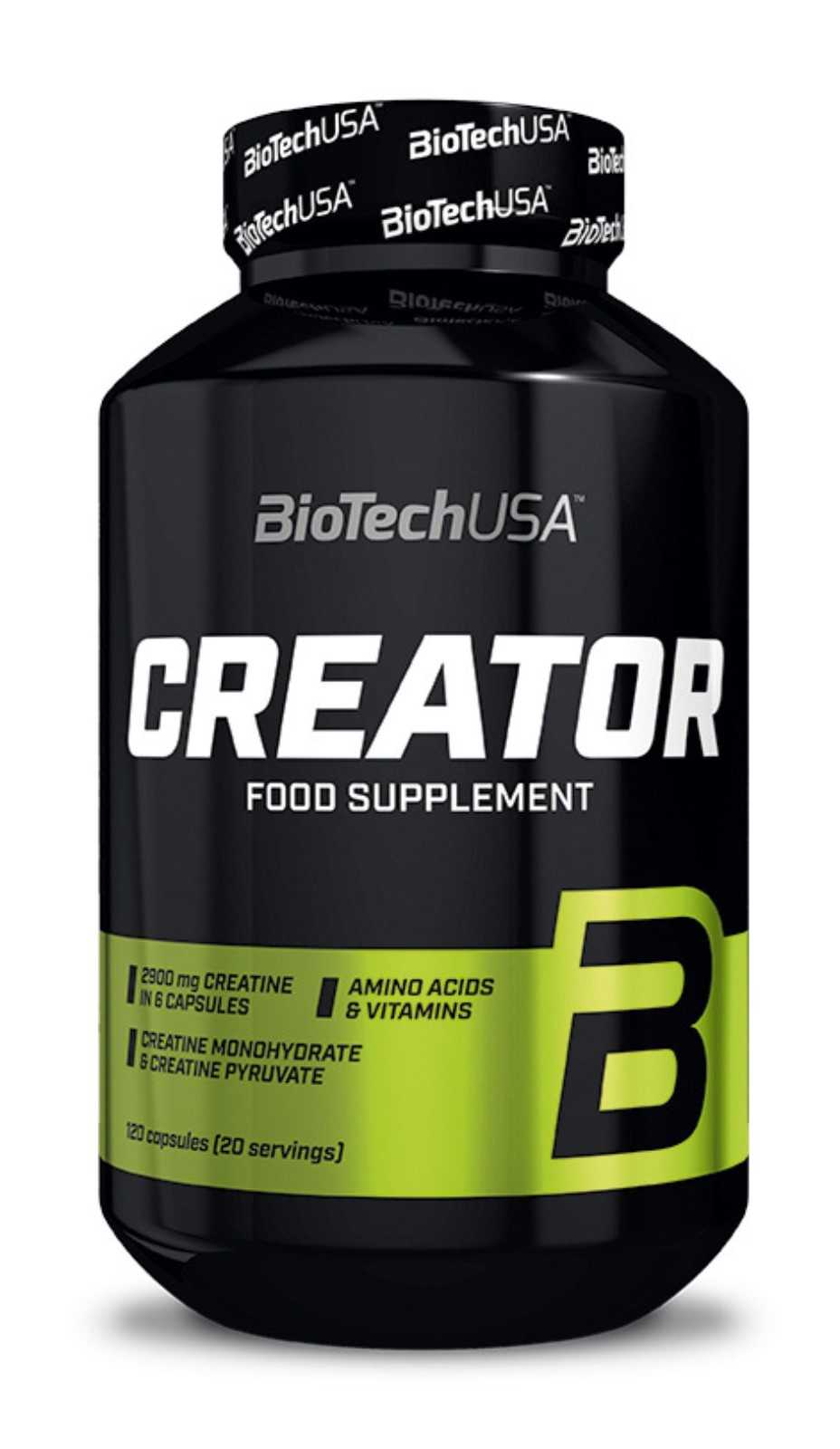 Biotech USA Crea.Tor 120 cápsulas