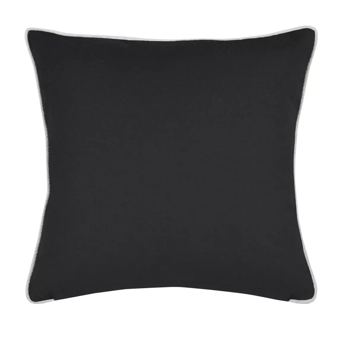 Coussin carré (40 cm) Choupy Gris anthracite