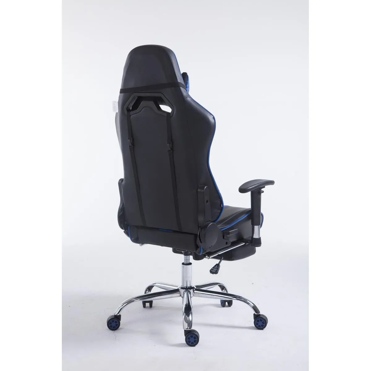 Decoshop26 Fauteuil Gamer - Noir/Bleu