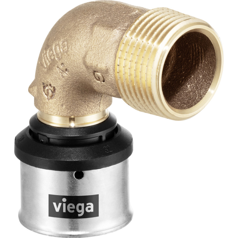 Viega Smartpress 6714 pers puntstuk haaks 90° 1/2