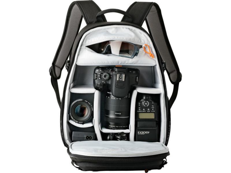 Lowepro Fotorucksack Tahoe BP 150 Schwarz Sportlicher Kamera-Rucksack, schwarz