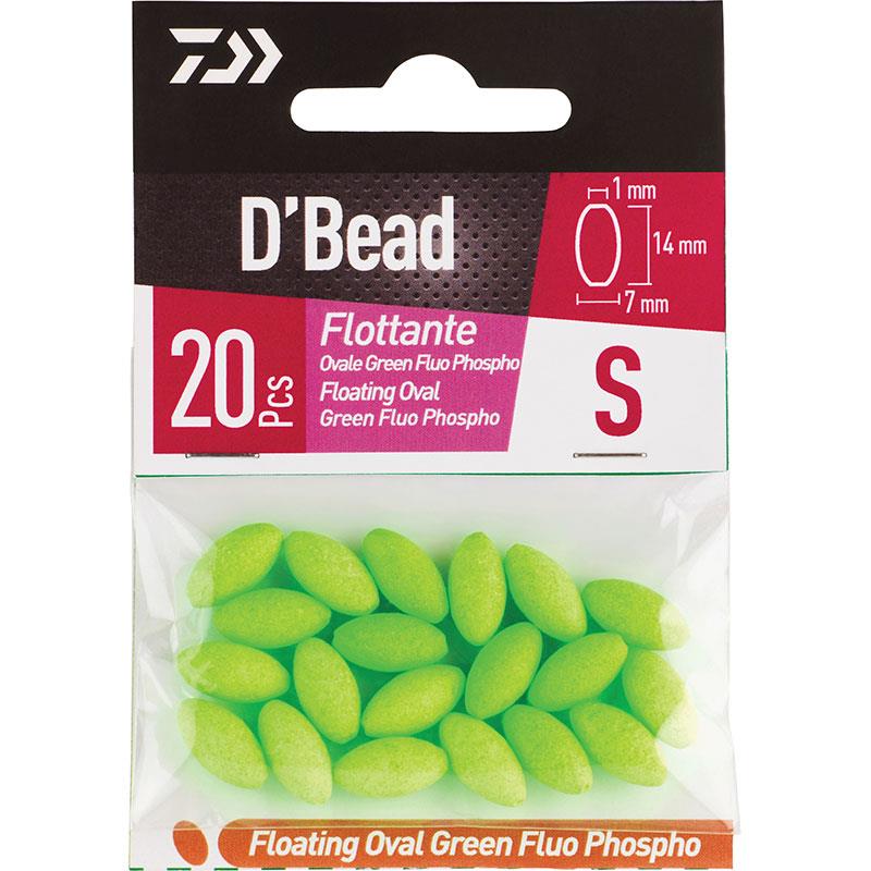 Perle Daiwa D'bead Flottantes Ovales Phospho