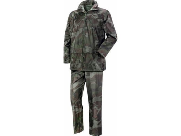 REGNSETT JAKKE + CAMO/CAMO BUKSE S