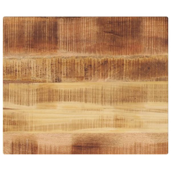 vidaXL Tampo de Mesa Retangular 60x50x2,5 cm Mangueira Áspera Maciça - 600656828