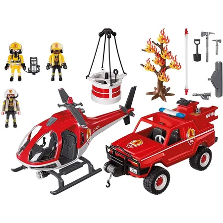 PLAYMOBIL® 9518 City Action Feuerwehr-Waldbrandeinsatz