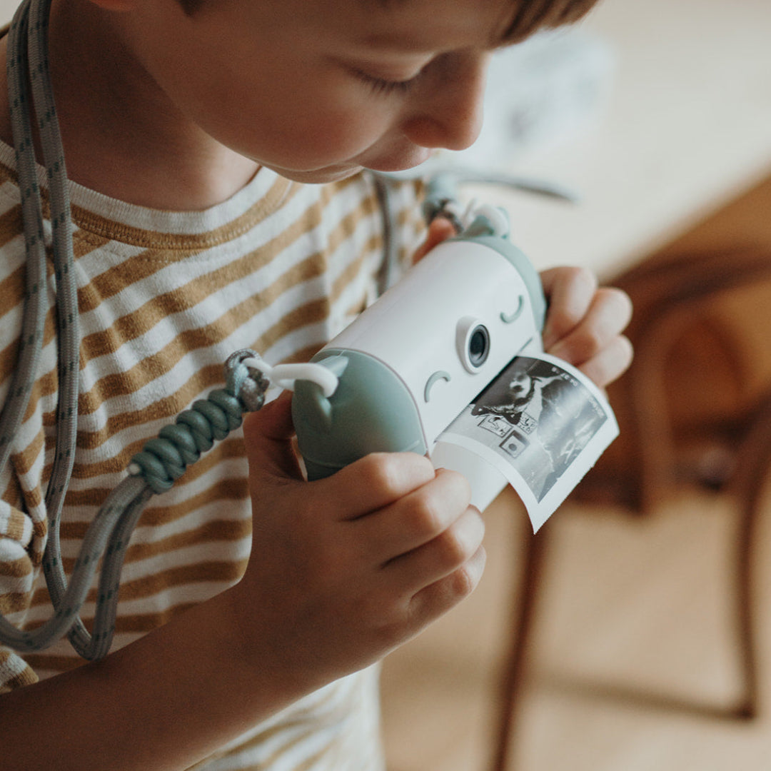 Kidywolf kindercamera met printer - mint