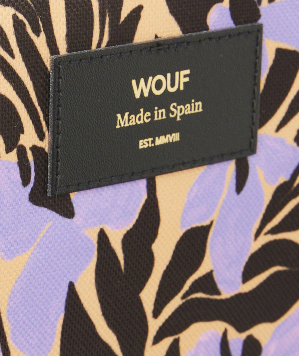 WOUFPOCHETTE EN PLASTIQUE RECYCLÉ IMPRIMÉE FEUILLAGES