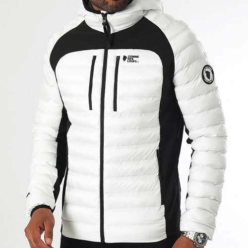 Doudoune Capuche Colorado Blanc