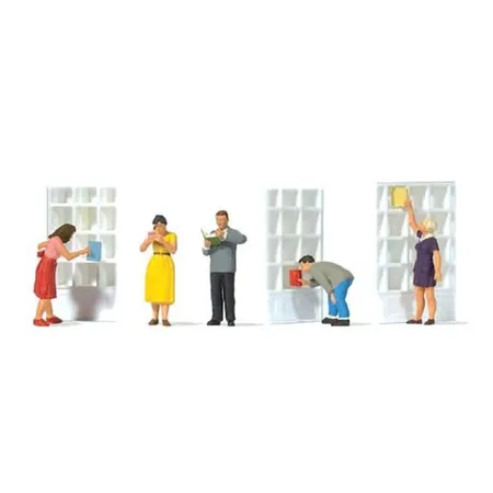 Preiser 10675 In der Buchhandlung (ohne Reg