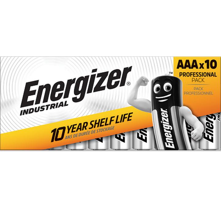 Batterie Industrial Alkaline AAA LR03 , 10 StückIndustrial Alkaline AAA Batterie im 10er Pack