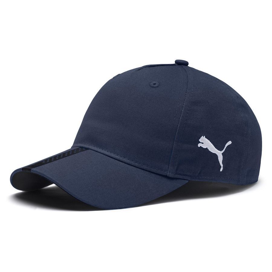 PUMA Casquette LIGA - Bleu Marine/Blanc