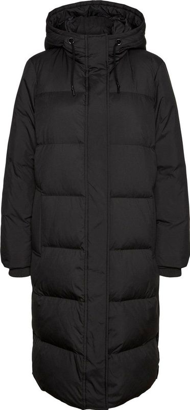 Vero Moda Jas Vmericaholly Long Down Jacket Noos 10251595 Black Dames