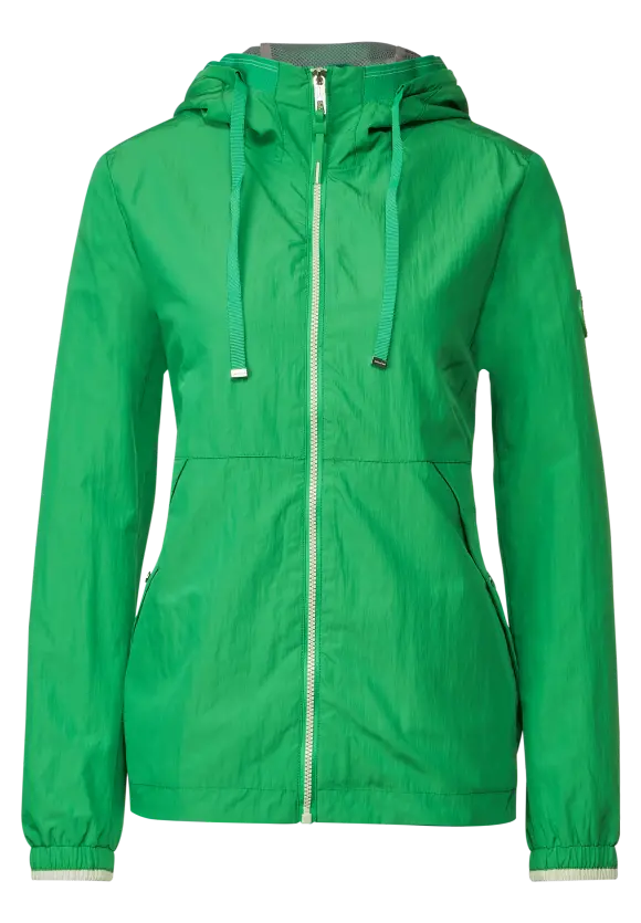 Moderner Windbreaker - wild green