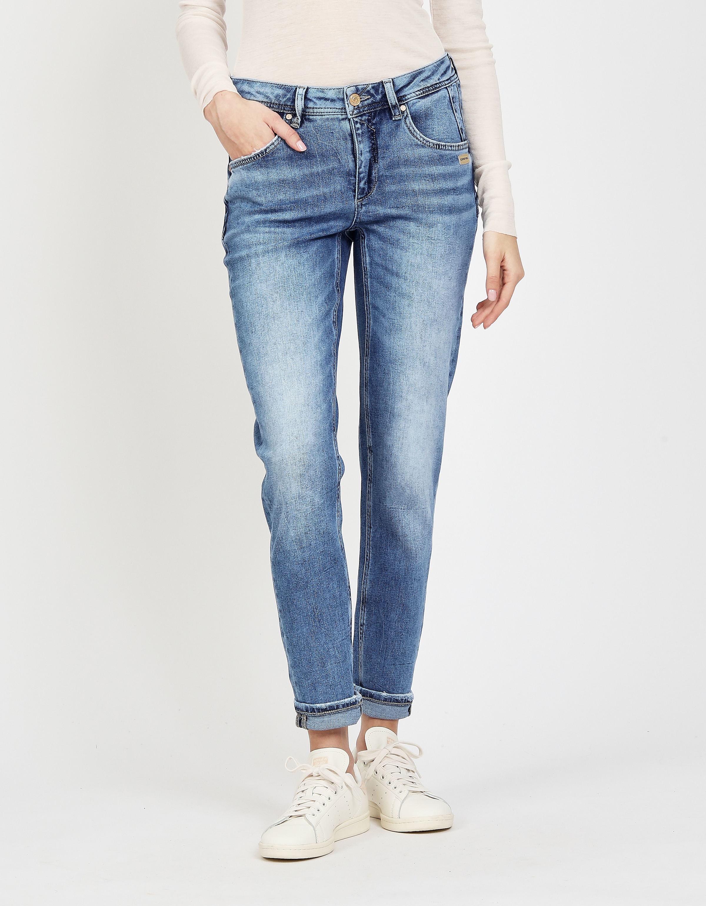 GANG 5-Pocket-Jeans »94ADELA«, im Relaxed Fit