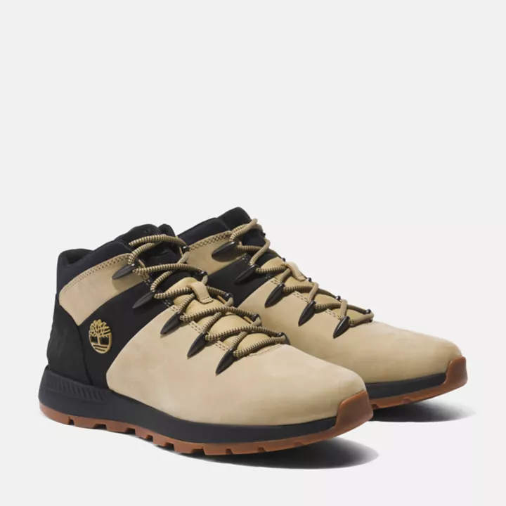 Bottine de randonnée Sprint Trekker pour homme en beige/noir