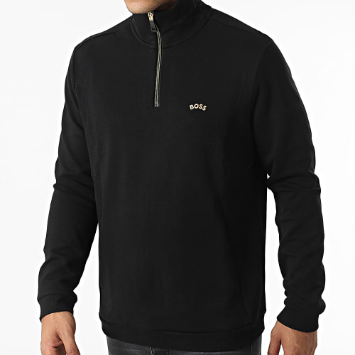 Sweat Col Zippé 50477123 Noir
