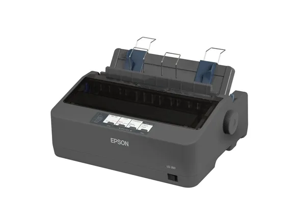 Epson LQ 350 - Printer - S/H - dot-matrix - 24 pin - op til 347 tegn/sek. - parallel, USB 2.0, seriel