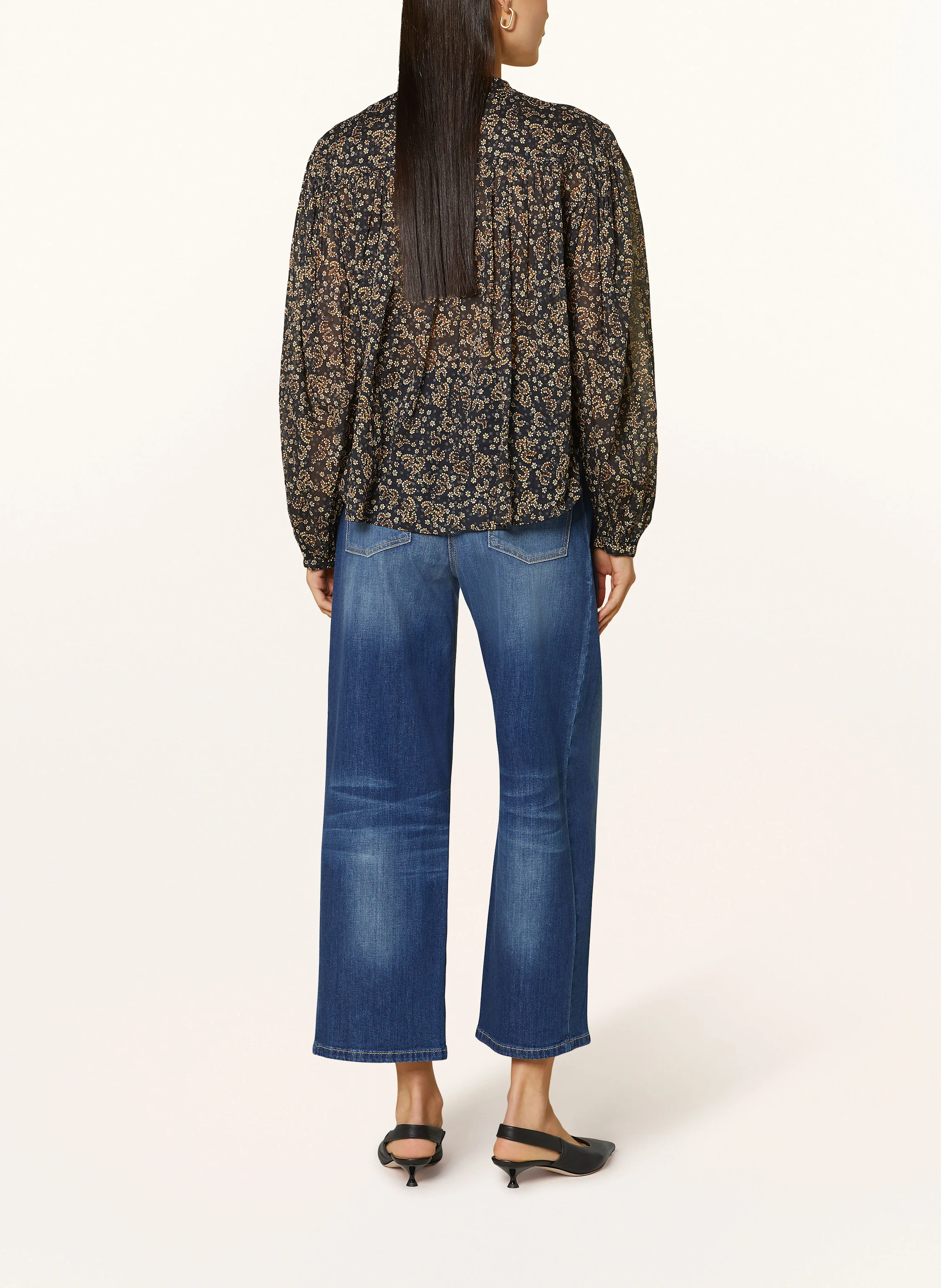CAMBIO 7/8-Jeans ORIA mit Nieten