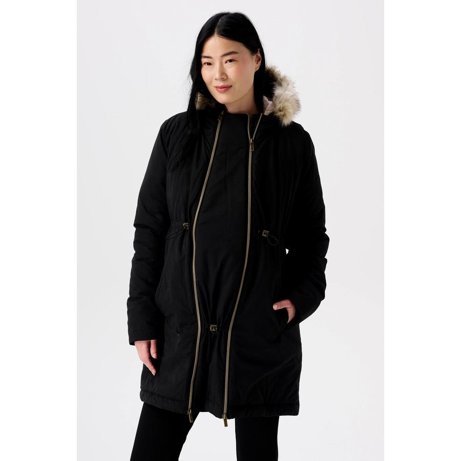 Noppies Umstandsjacke Winter Frankfurt 3-way Black