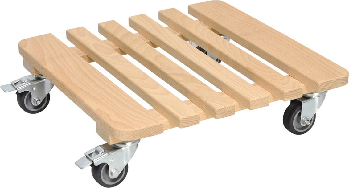 Trolley Buche 38 x 38 x 9,8 cm naturel