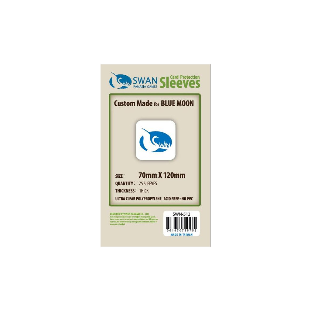 Swan Panasia - Card Sleeves Premium - 70x120mm - 70p