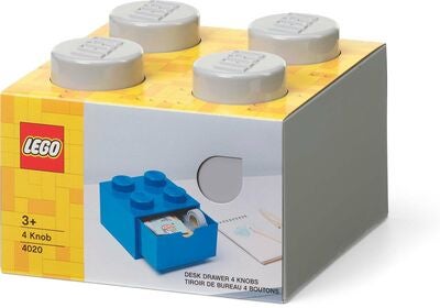 LEGO Oppbevaring med Skuff 4, Grå