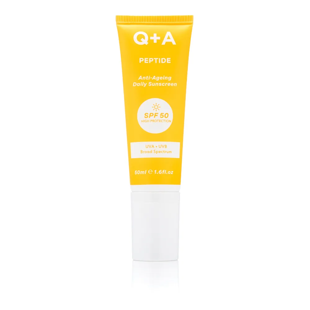 Q A Peptide Renewing Face Sunscreen SPF 50 - 50 ml.