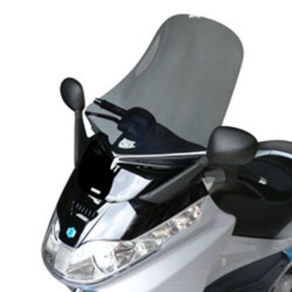 Pare brise Bullster Haute protection Noir opaque +72cm