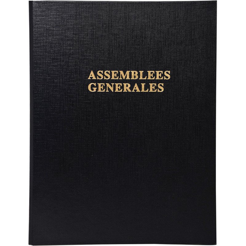 Registre délibérations Assemblées Générales Exacompta 530E