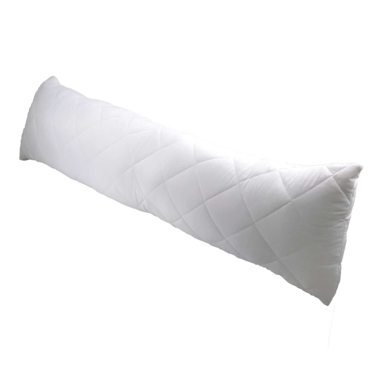 Seitenschläferkissen gesteppt 40x145 cm Atmungsaktives Stillkissen Alergiker geeignet