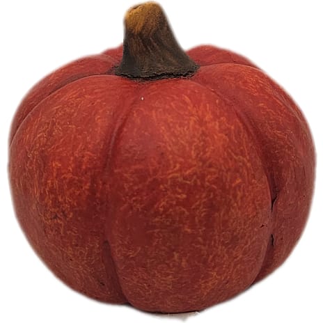 Halloween pyntegræskar H: 6,5 cm - assorteret