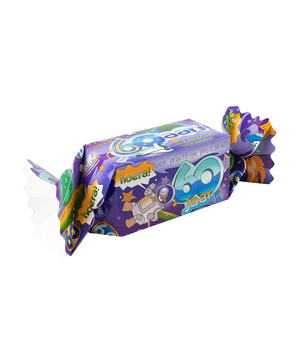 Geschenkdoosje 60 Jaar 26cm