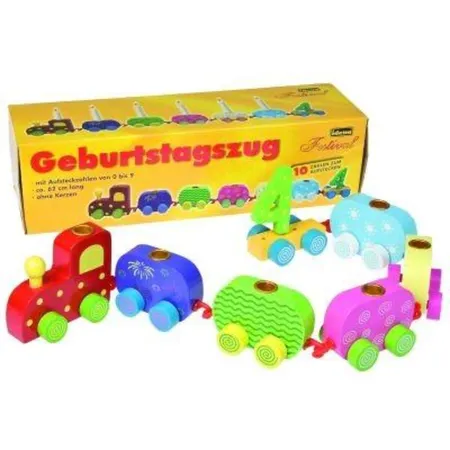 Idena Geburtstagszug mit Aufsteckzahlen 0-9