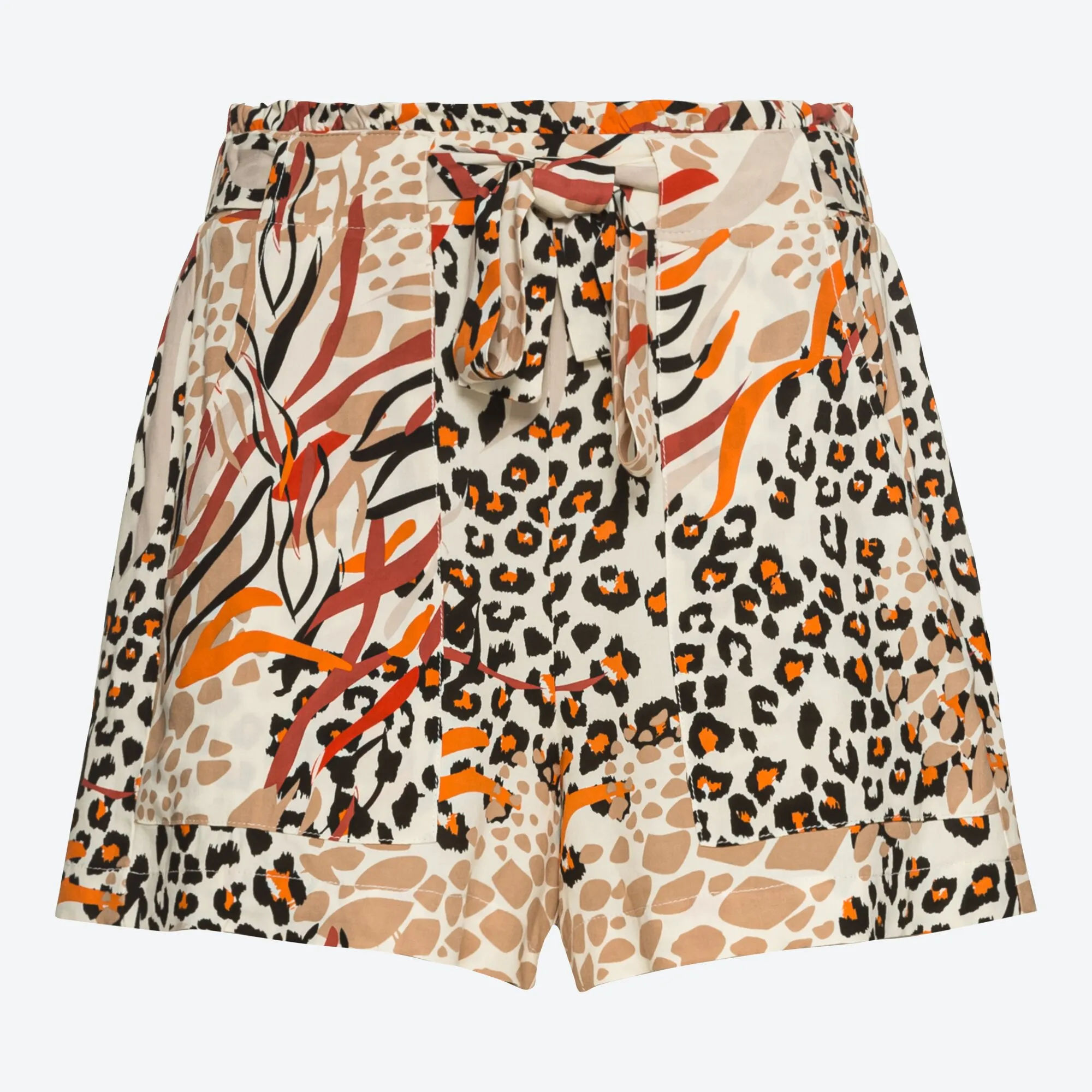 Damen-Shorts mit Bindegürtel