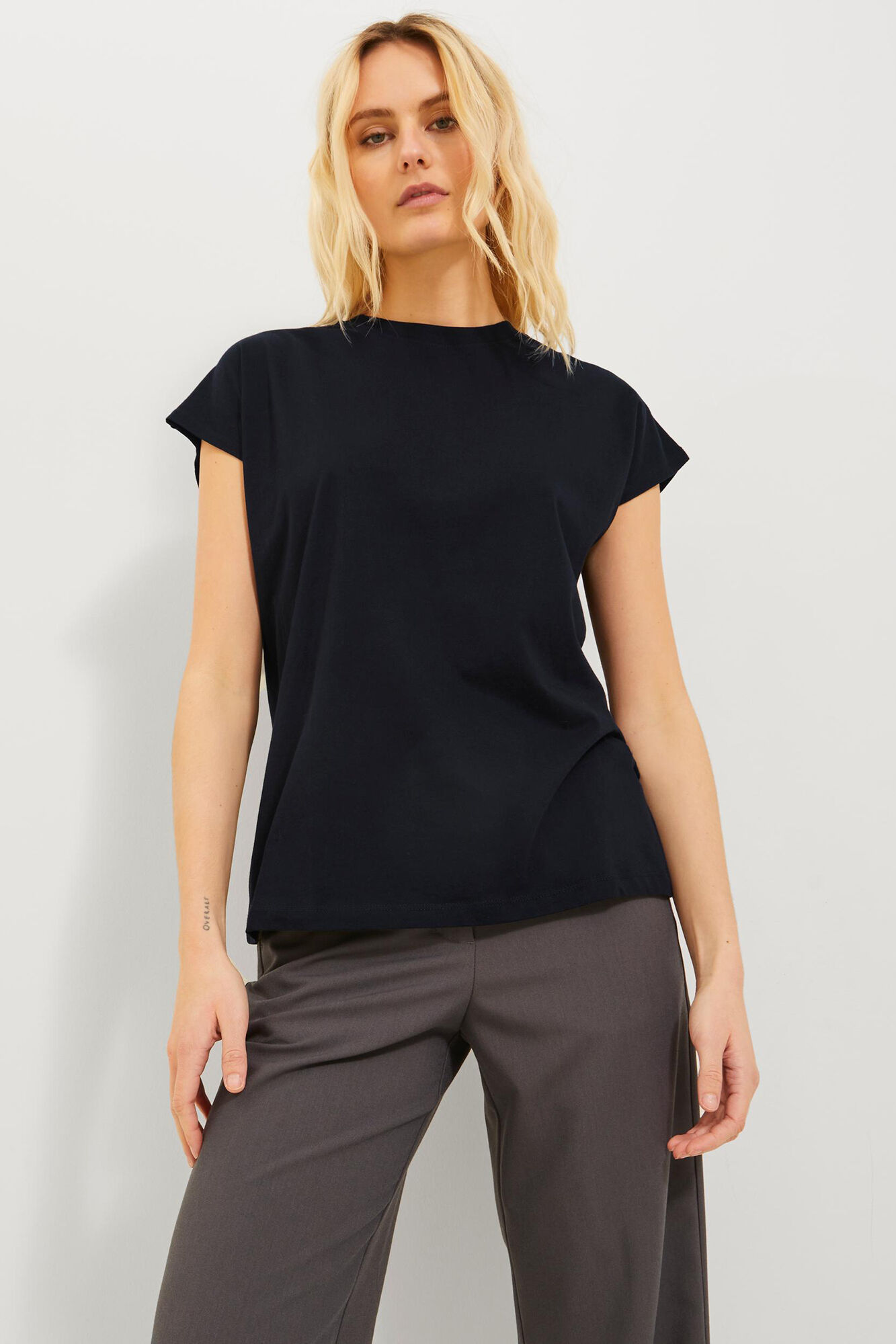 Camiseta oversized de manga curta