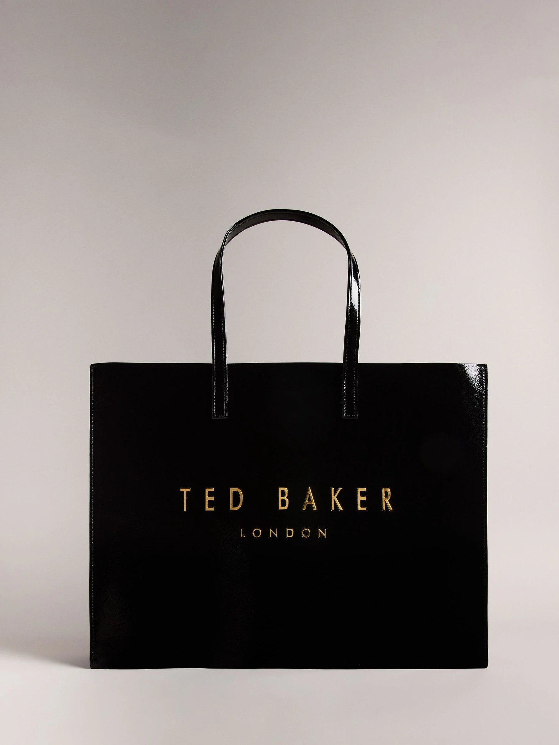 Ted Baker Crikon extra grote iconische tas met kreukeffect