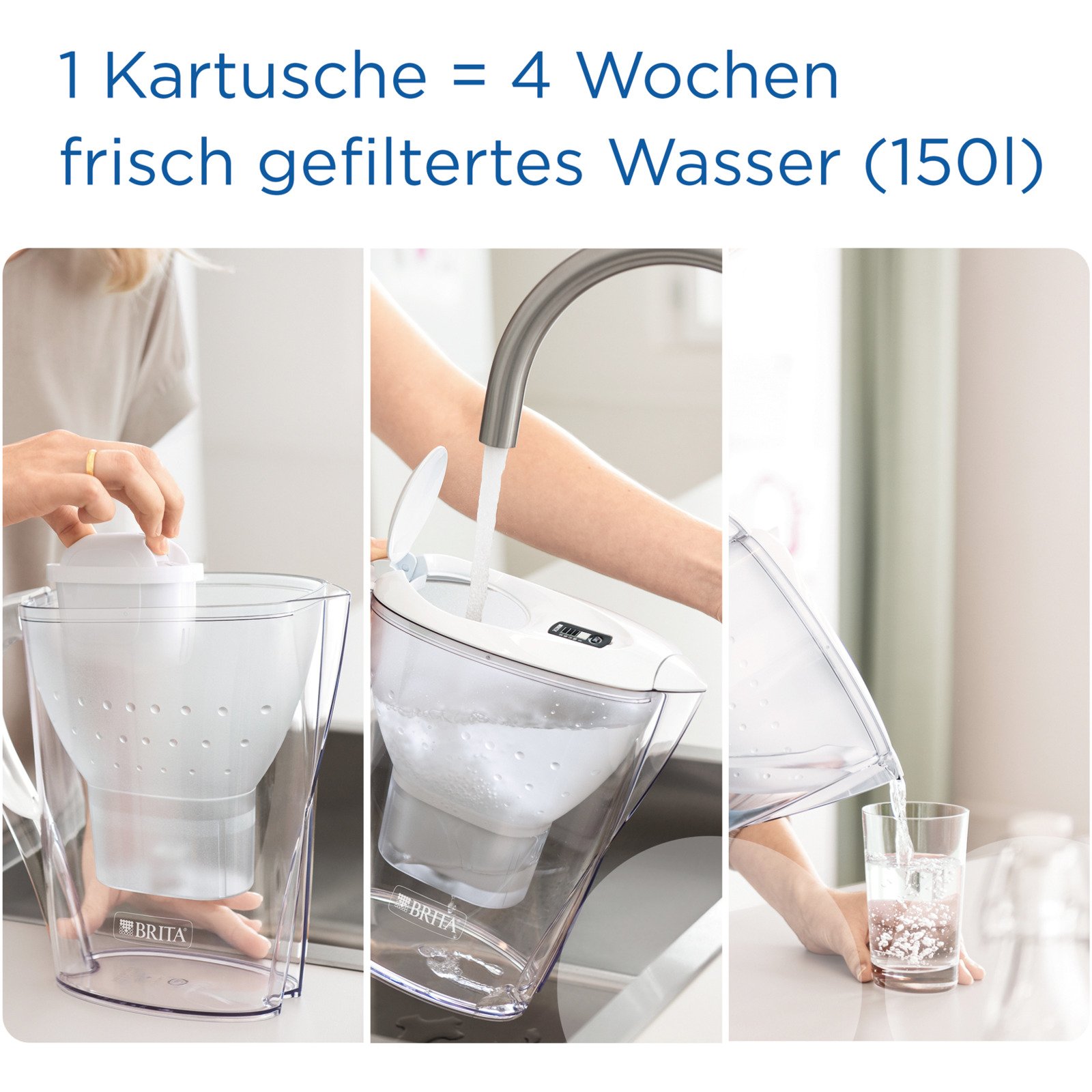 BRITA Krug Marella grau Maxtra PRO +1
