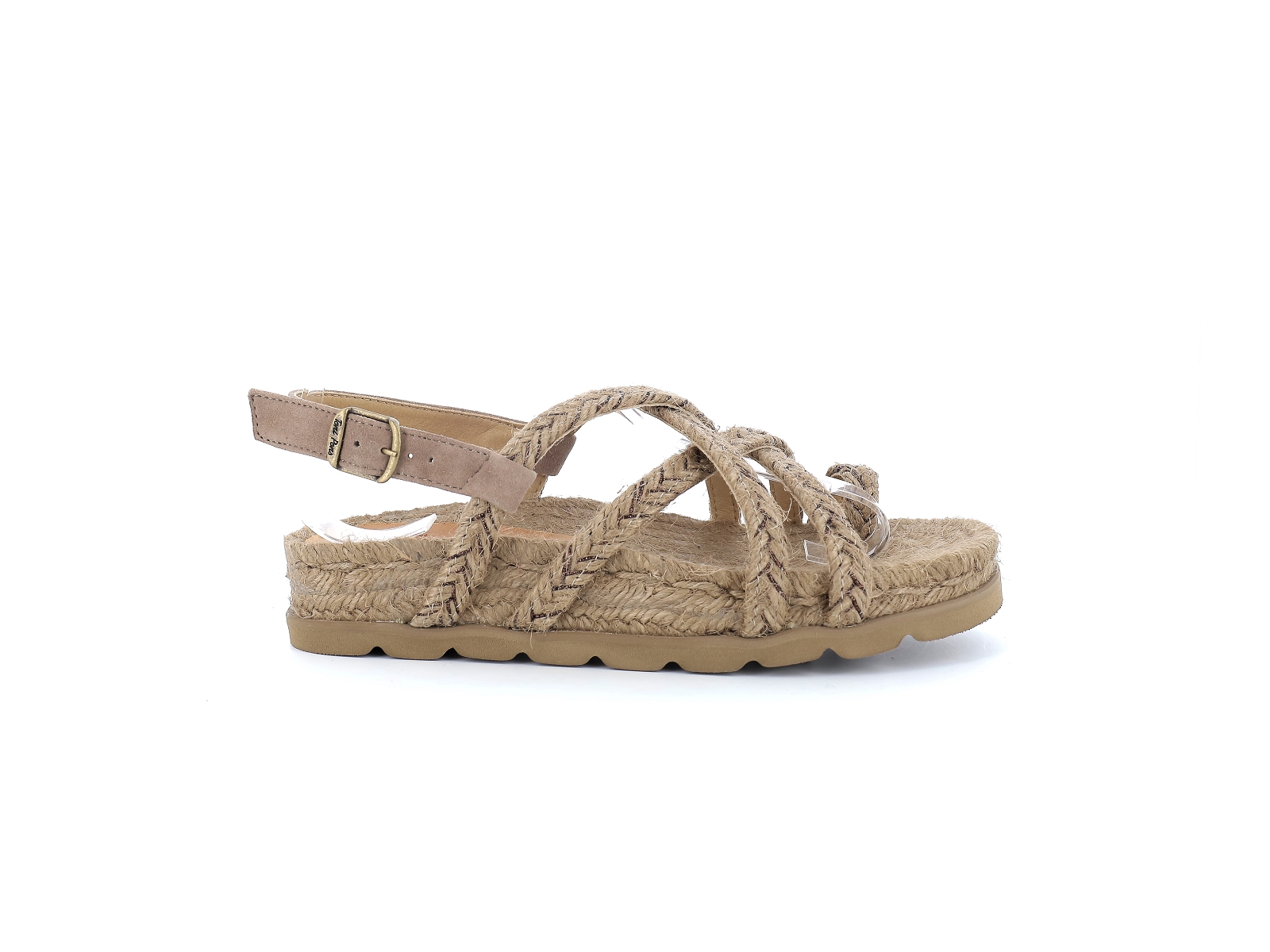 Toni pons-DAISY Matières combinées Taupe