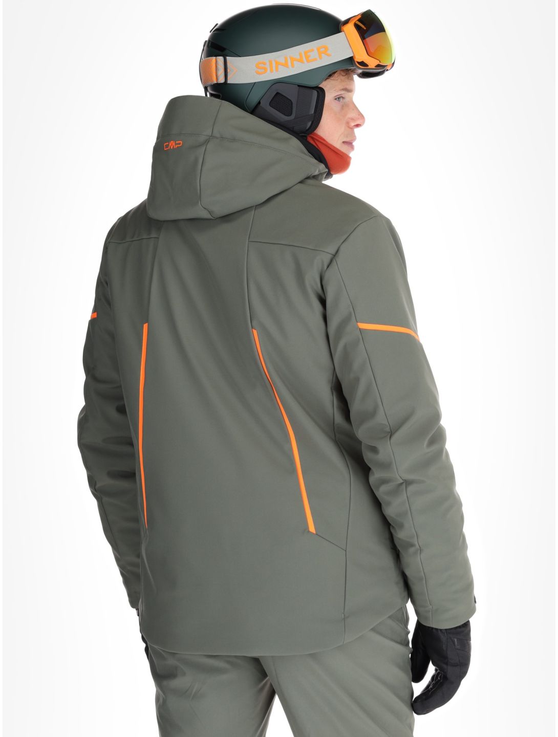 33W0897 softshell ski-jas heren