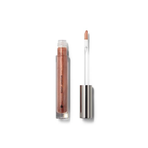Nilens Jord Glossy Lips, Sheer Walnut