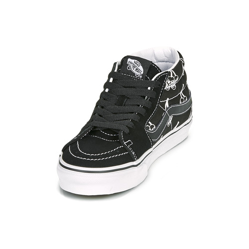 Vans - SK8 MID - Noir / Blanc
