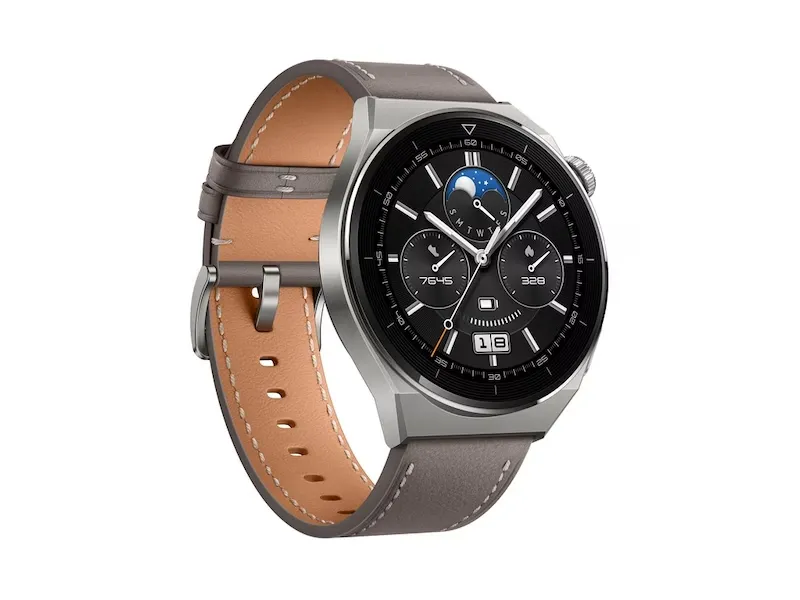 Huawei | Watch GT 3 PRO (46mm) - Smartwatch med rem - håndledsstørrelse: 140-210 mm - Grå