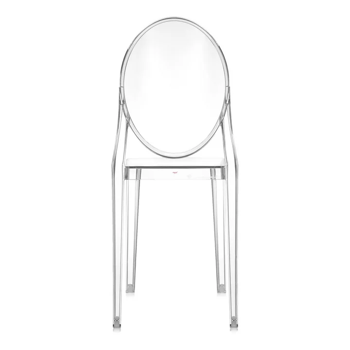 Kartell - Victoria Ghost Stuhl, bernstein